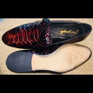 Free People “Menswear” snake skin shoe